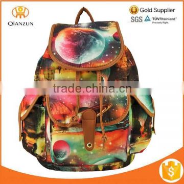 Rucksack Polyester Galaxy Space Oxford Satchel Backpack