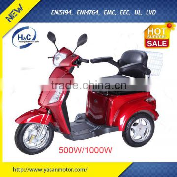 60V/20AH long range easy rider off road handicapped electric scooter for old people