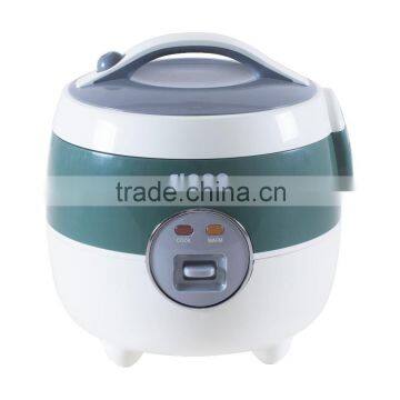 New mini rice cooker with plastic housing 1L