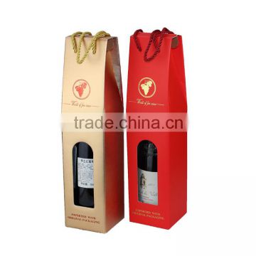 Wholesale High quality paper wine box Stamping gift boxes