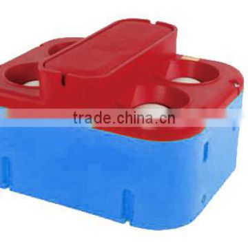 Plastic cow/cattle/horse/sheep/ water/drinking trough/tank with thermal four Floating Balls