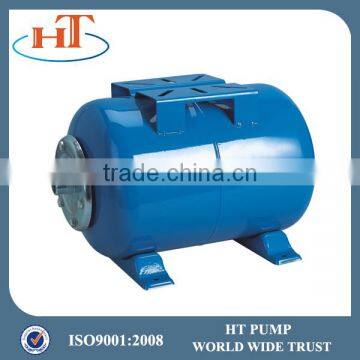 horizontal carbon steel paint pressure tank for water pump H024