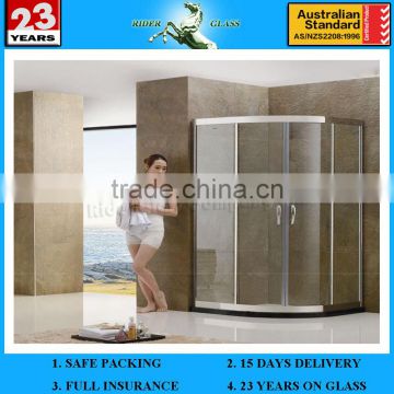 Rider 3mm to 19mm CCC & AS/NZS2208:1996 Glass Shower