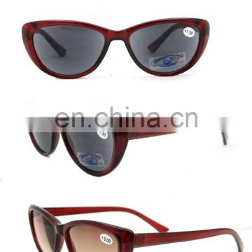 2017 newest style blak lens wholesale PC reading glasses sunglasses