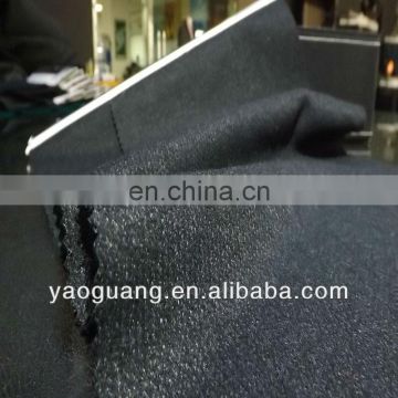 Knit wool suit fabric