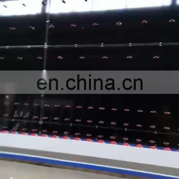 Automatic Vertical glass washing machine with open top structure