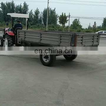 Chinese  new hydraulic dump farm trailer with CE proved