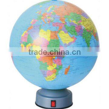 20cm Rotating globe , automatic rotating globe, rotating world globe
