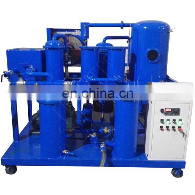 Vacuum lubricating oil purifier machine with dehydration and recondition function