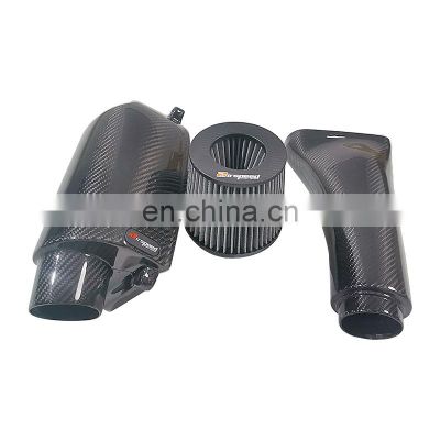 Airspeed Brand High Strength 100% Dry Carbon Fiber Cold Air Intake Kit For Mercedes BENZ W204 C200 1.8T 2.0T