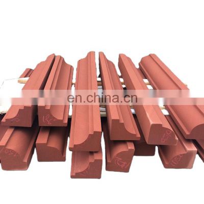 Natural Red Tiles Chinese Sandstone for Window and Door Frame exterior red wall cladding red sandstone