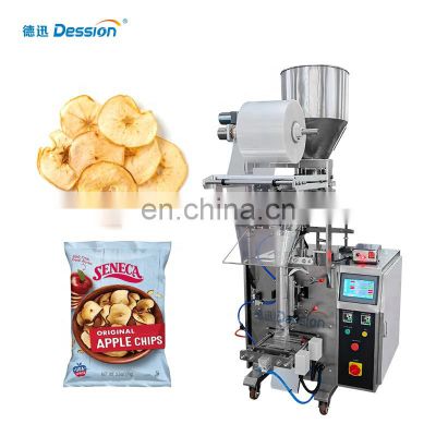 Nitrogen Potato Chip Packaging Machine Potato Chips Plastic Bag Packing Machine