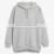Hot sale heather gray women's oversized jumper long custom and plain casual hoodie & sweatshirts for women