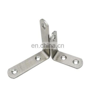 Custom L Shape Sheet Metal Bending 90 Degree Angle Iron Corner Bracket