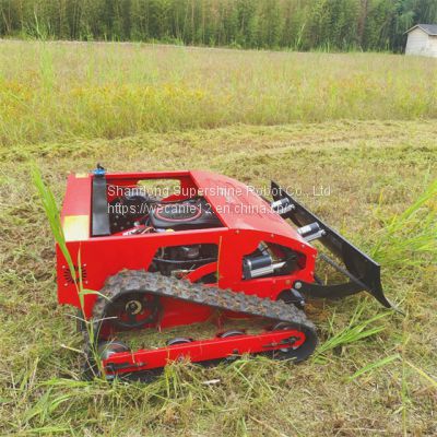 remote control steep slope mower, China radio controlled slope mower price, wireless remote control lawn mower for sale