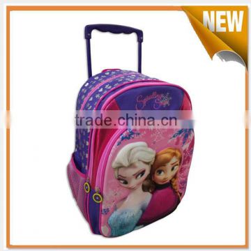 Lovely travel kid luggage with wheels