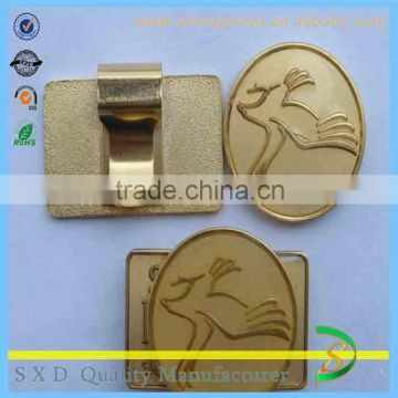 gold birds totem manyfacture price maget metal golf hat clip 1629