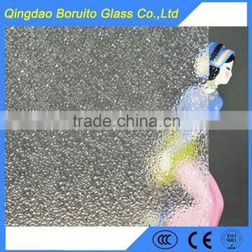 Hot sale Chinchilla pattern glass price