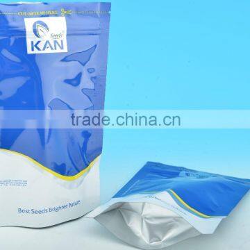 Accept Custom Design Plastic Zipper Bag with High Quality