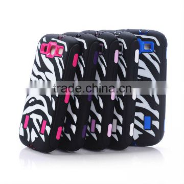 Cool!! New product Unique Zebra lines design robot series mobile phone case for Samsung Galaxy S3 I9300