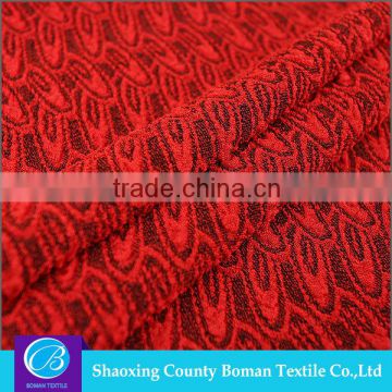 China supplier Top selling Dress Polyester jacquard weave fabric