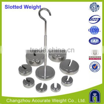 100g M1 slotted test weight customed slotted weight hanging scale weight calibraiton weight