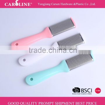 High quality stainless steel pedicure foot file metal foot file