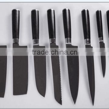 set of 9 pcs cutlery set & kitchen knives set
