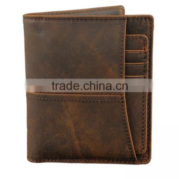 Hot selling leather wallet with low price for wholesales