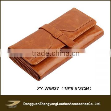 hot selling human leather wallet (ZY-W5637)