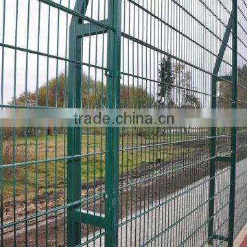Double wire powder / PVC coated security fence manufacturer