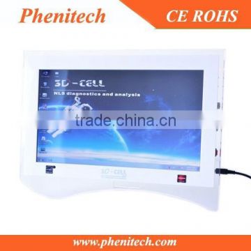 2015 Popular low price touch screen 3d nls quantum health analyzer/touch screen 3D-NLS