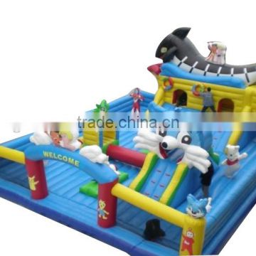 Giant Bear Theme Inflatable Jumping Combo Moonwalk Air Playground for Kids