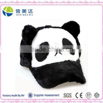 Fashion Lovely panda plush animal cap hat