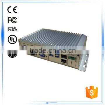 intel core i3 i5 CPU 2*LAN 6*USB 10*COM 2 *Mini PCIE 1*VGA 1*DVI industrial fanless embedded box pc
