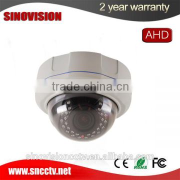 cctv security factory fixed lens ahd analog plastic dome camera