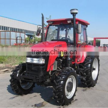 New condition DQ1104 110HP 4WD Four wheel Tractor with Fan/Heater/AC Cabin for sale
