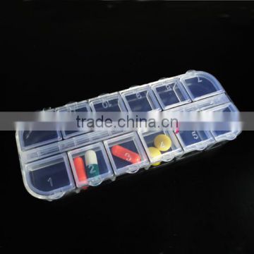 Plastic Grid box,Pill box