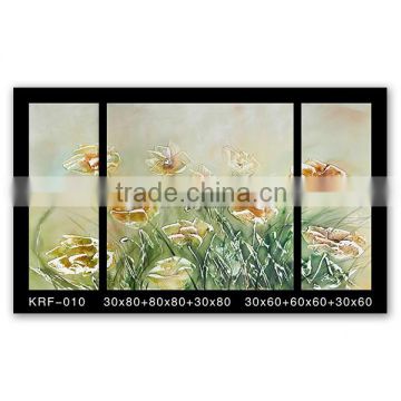 2016 modern abstract group flower painting for living room