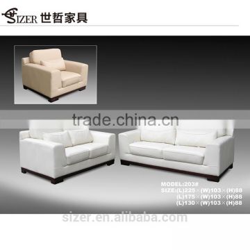half round leather sofa , used-leather-sofa