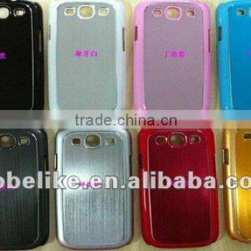 colorful case for sumsung galaxy s3 i9300 PC+aluminum