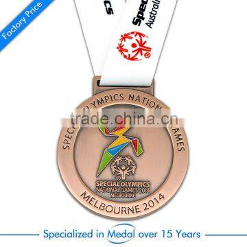 Supply custom special olympics national games souvenir medal