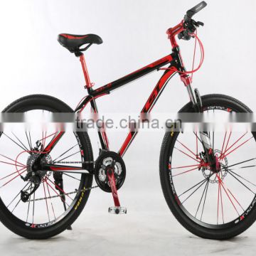 chinese 26inch 24speed with aluminum alloy frame bicycle mountain bike