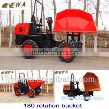 2016 3ton 180 turn mini site dumper