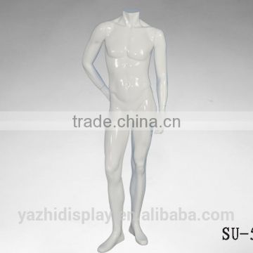 China Factory Fashion Fiberglass Male Mannequins Without Head