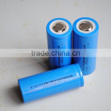 cylindrical LiFePO4 26650 Battery 3.2v 3300 mAh