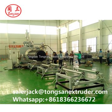 2017 New Design water drainage 800-1200mm HDPE Krah corrugated pipe  extrusion line