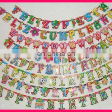 CG-PBA006 Various party letter banner