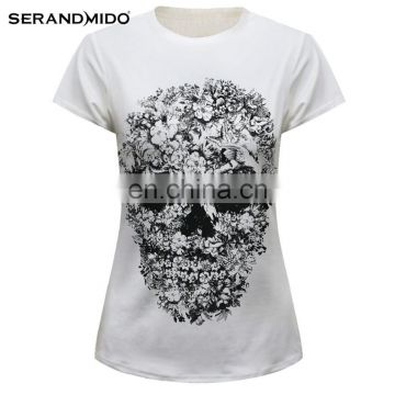 Alternative Style Dylan Black And White Comfortable Casual Digital Printing Popular Women's clothing