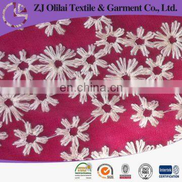 organza Small flower lace fabric